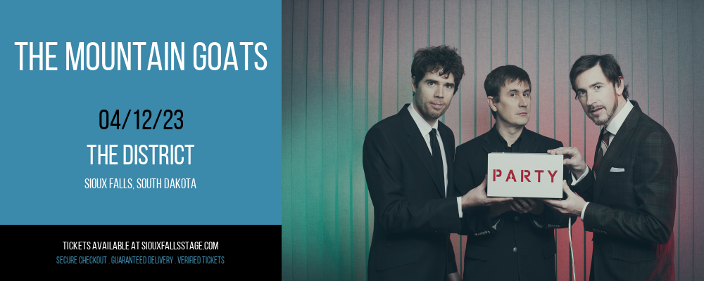 The Mountain Goats at The District tickets The Mountain Goats at The District