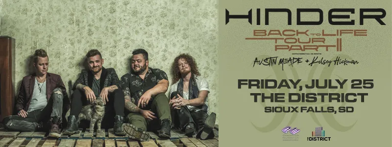 Hinder at The District