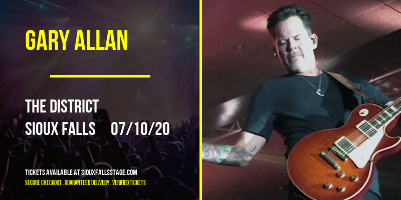 Gary Allan at The District tickets Gary Allan at The District