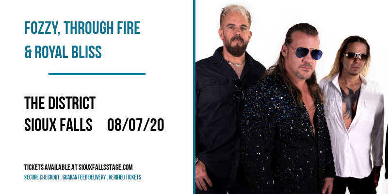 Fozzy, Through Fire & Royal Bliss at The District tickets Fozzy, Through Fire & Royal Bliss at The District