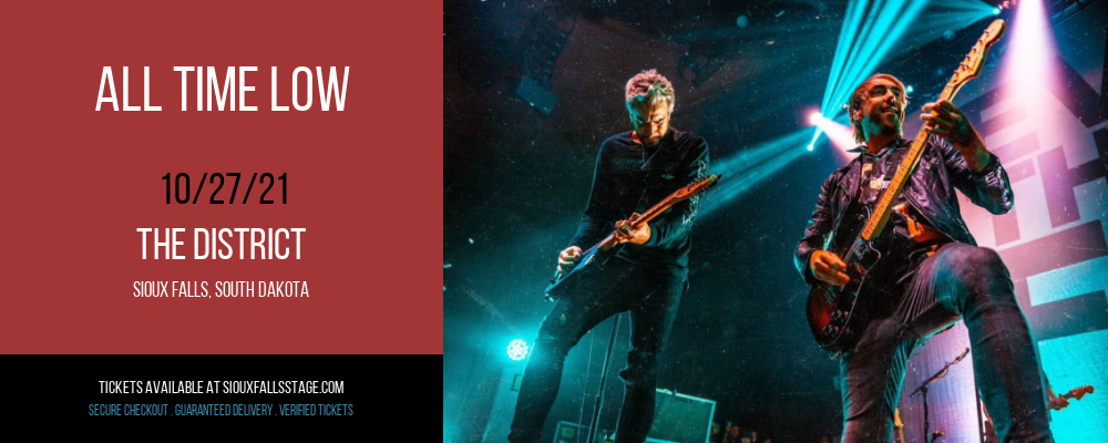 All Time Low at The District tickets All Time Low at The District