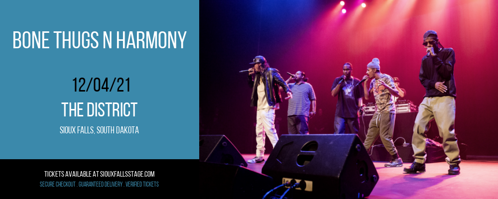 Bone Thugs N Harmony at The District tickets Bone Thugs N Harmony at The District