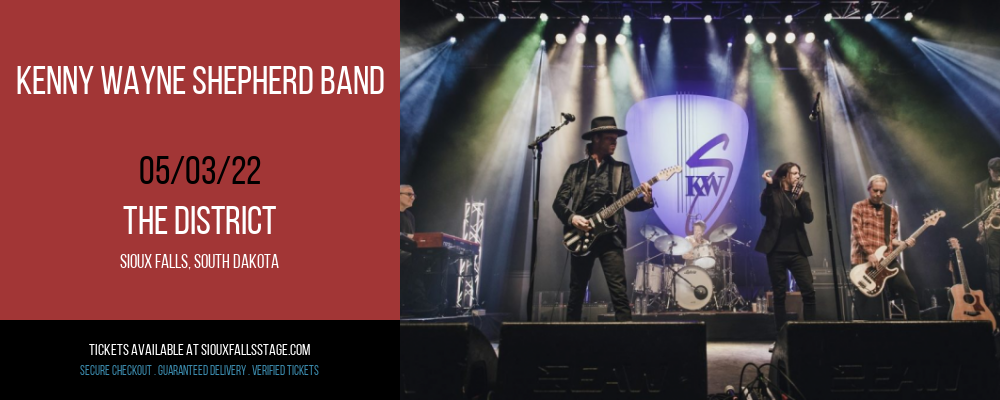 Kenny Wayne Shepherd Band at The District tickets Kenny Wayne Shepherd Band at The District